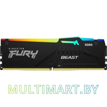 Оперативная память Kingston FURY Beast RGB 2x8GB DDR5 PC5-44800 (KF556C36BBEAK2-16) картинка 4